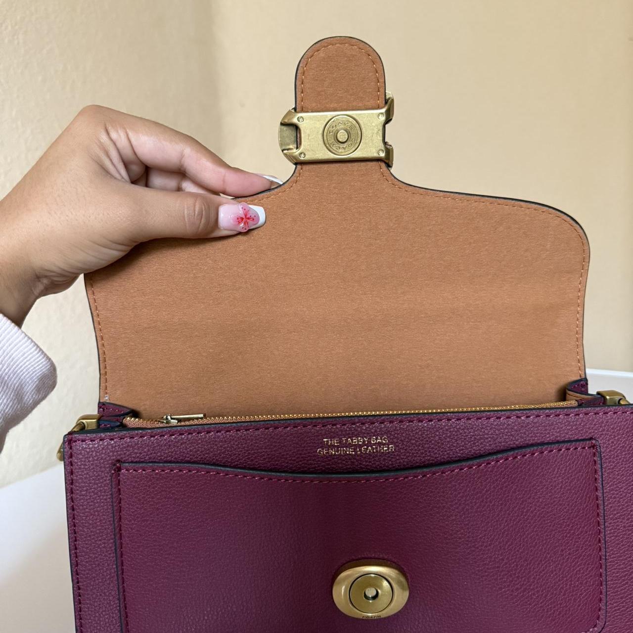 Tabby shoulder bag with signature canvas