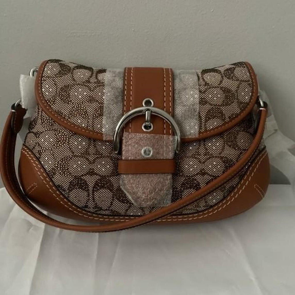 Coach Dillards exclusive full size crystal jacquard soho