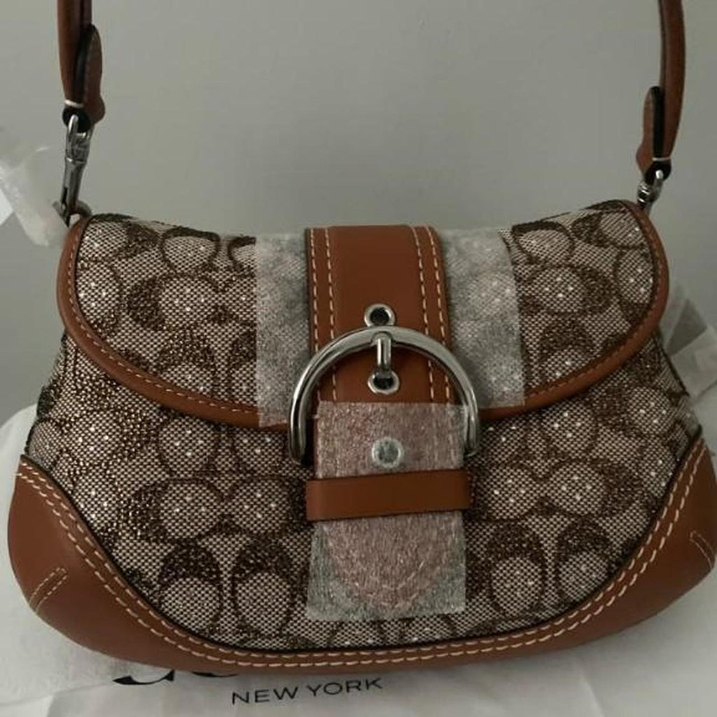 Coach Dillards exclusive full size crystal jacquard soho