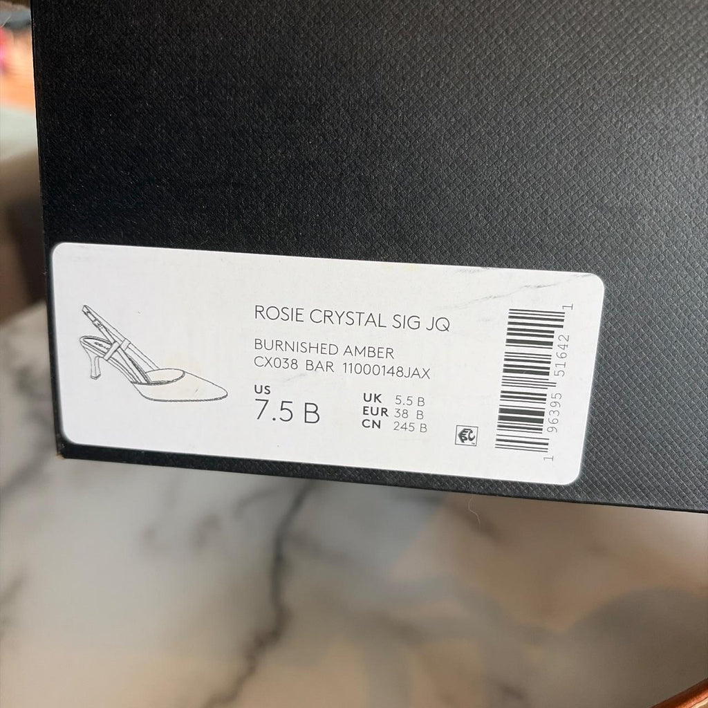 Coach Women's Tan and Gold Footwear