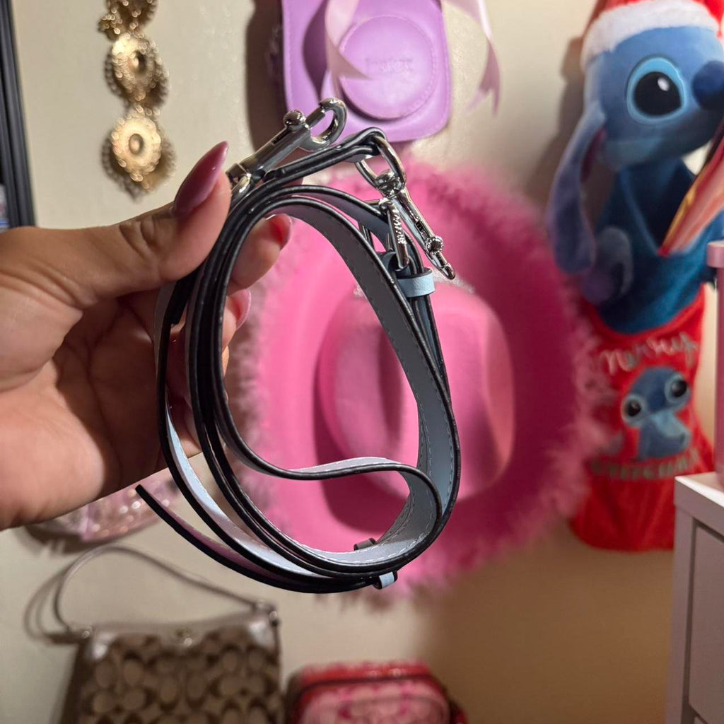 Blue Coach shoulder bag