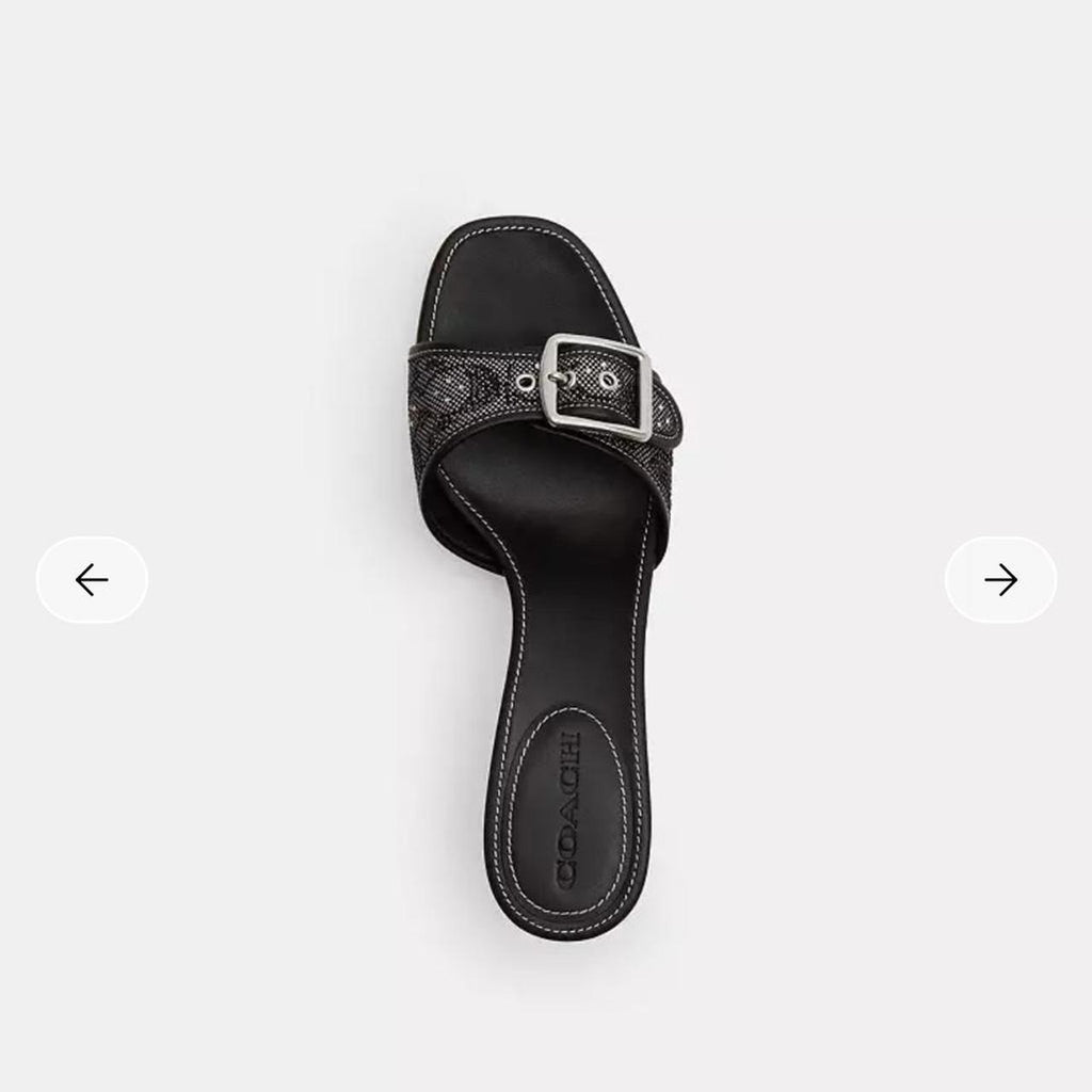 Coach Women's Black Sandals