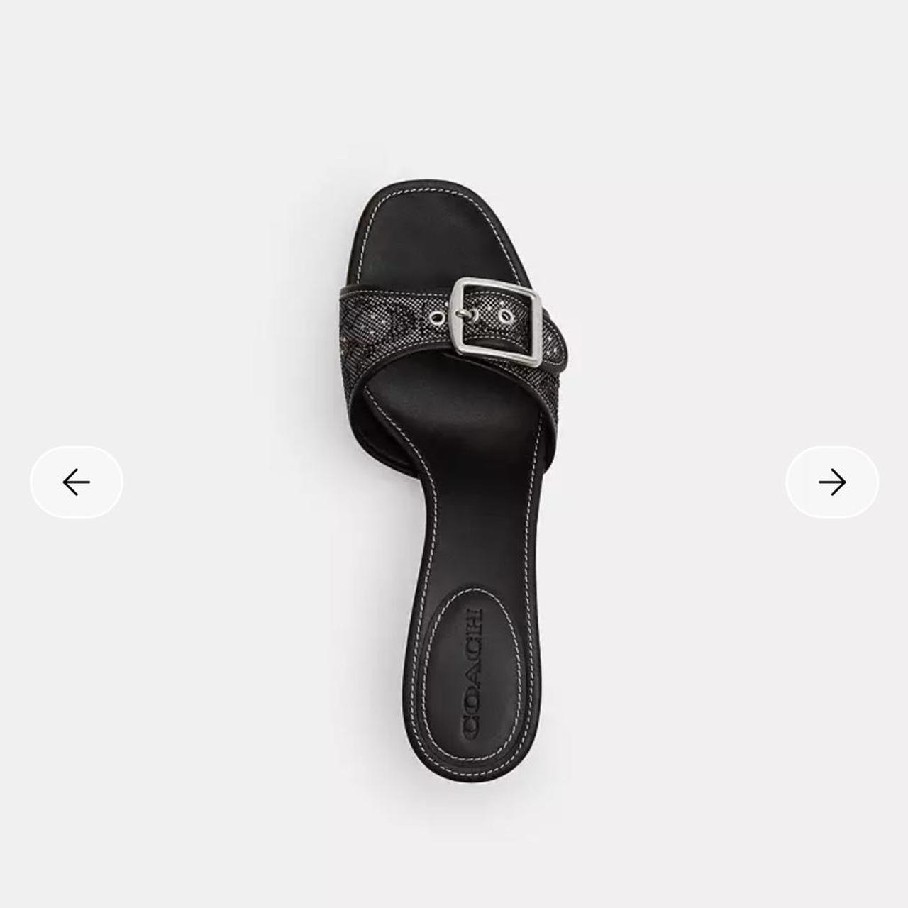Coach Women's Black Sandals