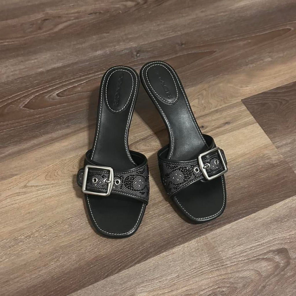 Coach Women's Black Sandals