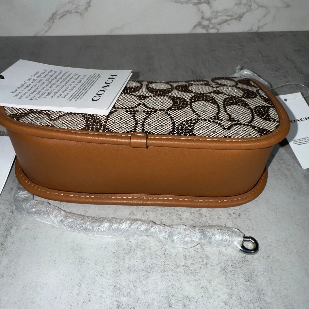 Coach crystal swinger bag